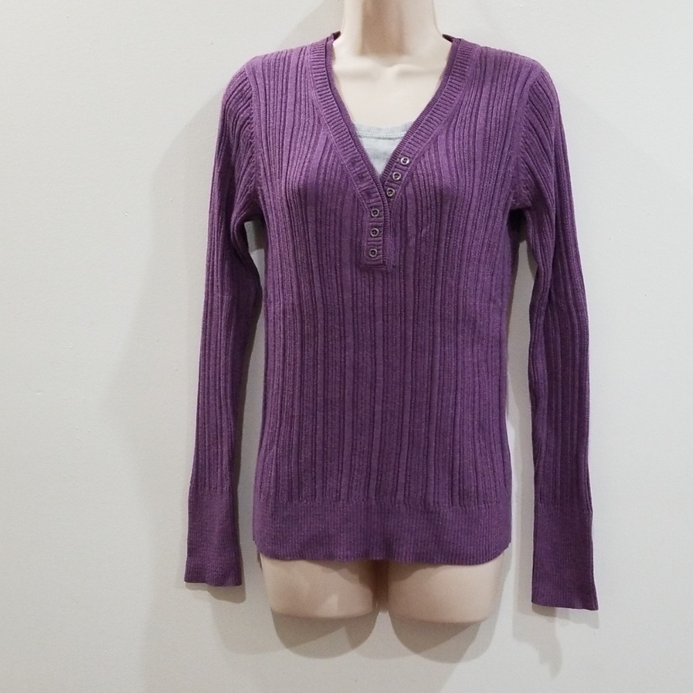 Sonoma life+style women's long sleeved sweater